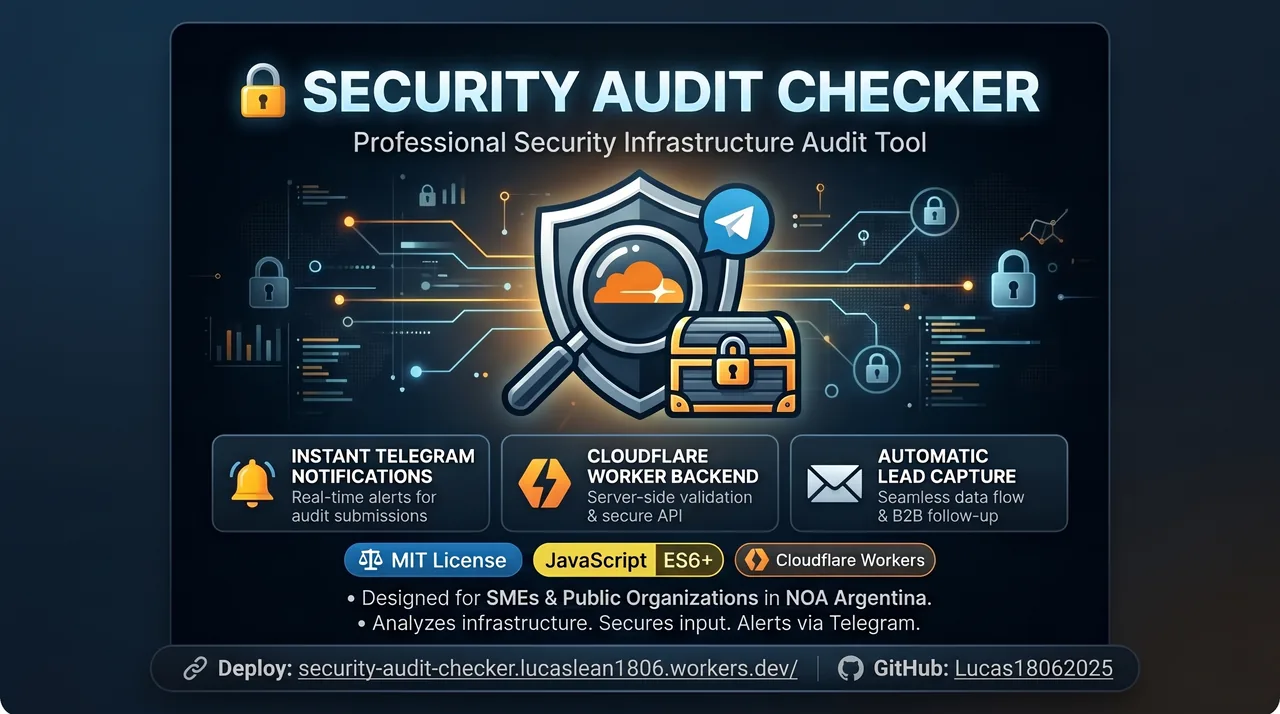 Security Audit Checker — auditoría para PyMEs